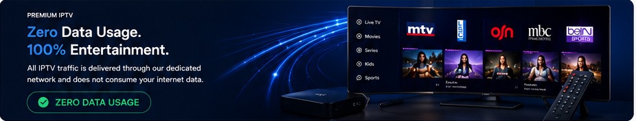 Fiber IPTV entertainment banner